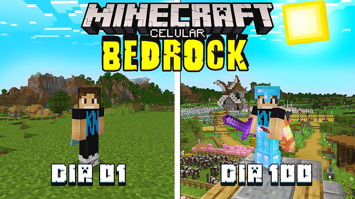 SOBREVIVI 100 DIAS NO MINECRAFT BEDROCK EDITION - 1.19