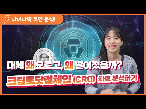   크립토닷컴체인 CRO 분석하기 L 김정우의 다이나믹 코인 코인정보 코인차트분석 암호화폐