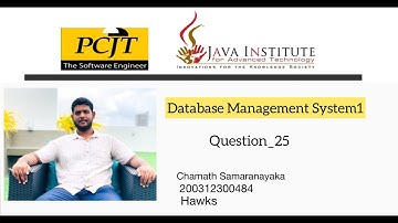 Data Base Task 25 | Use The Average SQL Functions | 1st Year | Java Institute