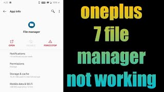 oneplus 7 file manager not working |oneplus file manager not working screenshot 2