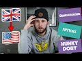 American tries to TRANSLATE British SLANG!