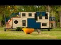 Tiny ski lodge towable tiny house by maximus extreme living solutions