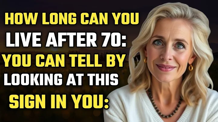 5 Signs That Predict How Long You’ll Live After 70 Scientifically Proven! the elderly, old age