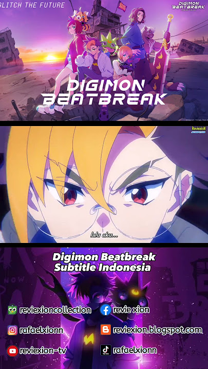 Digimon Baru!! Digimon Beatbreak! - Visual lebih modern dan penuh warna.