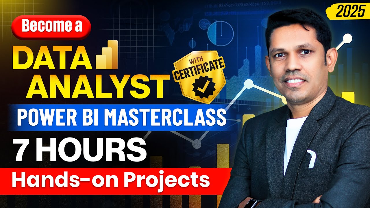 Learn Power BI in 7 Hours | Full Course from Basic to Advanced with ...