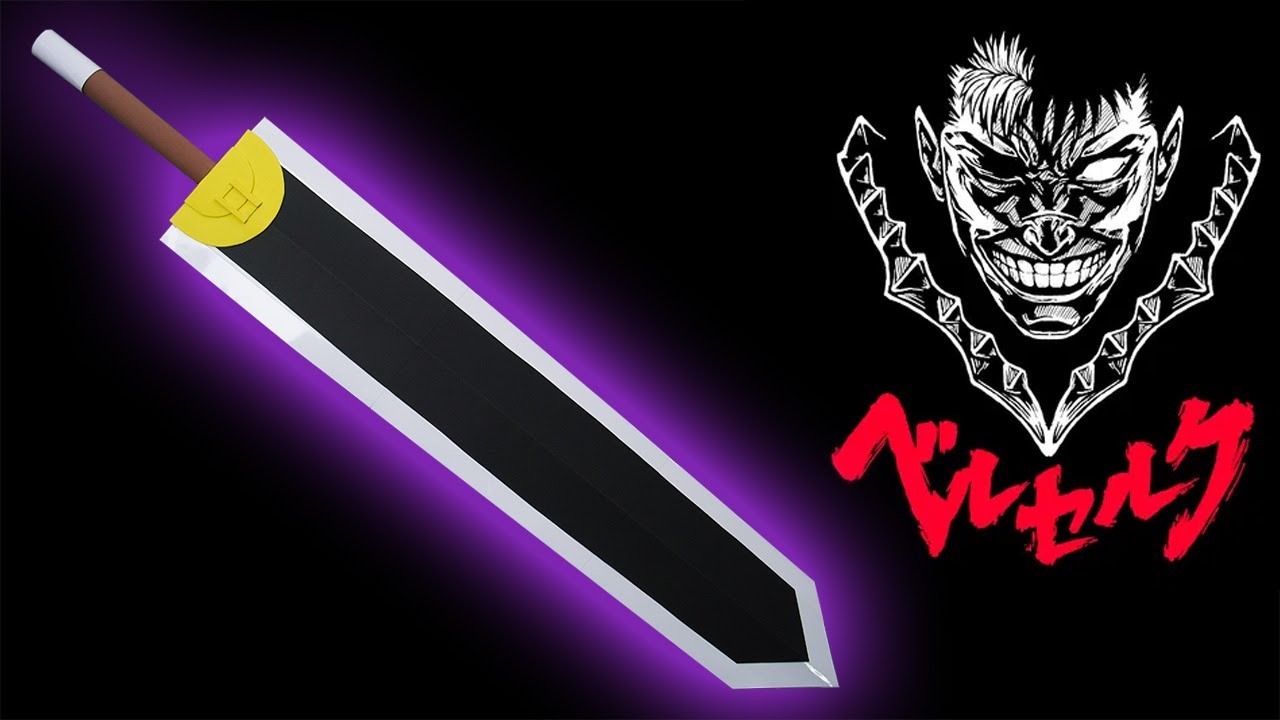 ベルセルク 「ガッツの剣（ナイフ）」を作ってみた BERSERK - YouTube