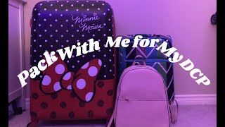 Pack with me for my DCP