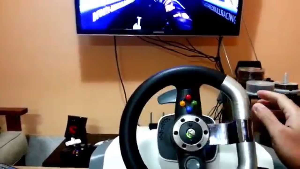 Volante G27 no Xbox One - F1 Maxrace: Unboxing, instalando e jogando 