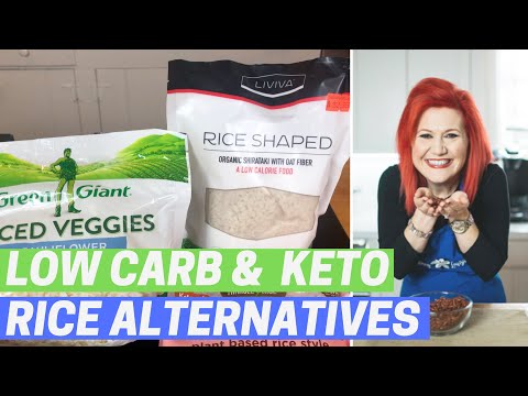 Keto Rice Substitutes (LOW CARB RICE ALTERNATIVES)