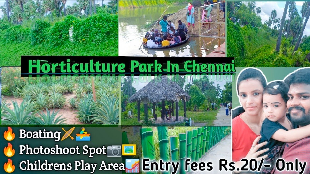 Madhavaram Horticulture Park Chennai's Largest Botanical Garden