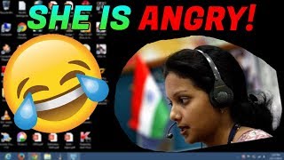 GIRL SCAMMER MAD WHEN I DELETE HER FILES!