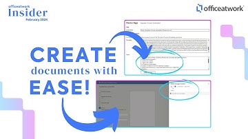 Transform Your Workflow and Simplify Your Template Management! | officeatwork Insider Ep.2