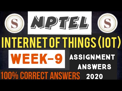 nptel introduction to internet of things assignment 9 answers 2023