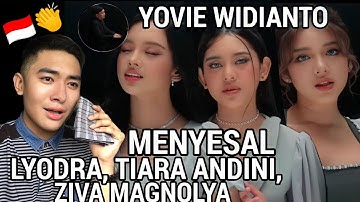 Yovie Widianto - Menyesal (Official Music Video) ft. Lyodra, Tiara Andini, Ziva Magnolya | REACTION