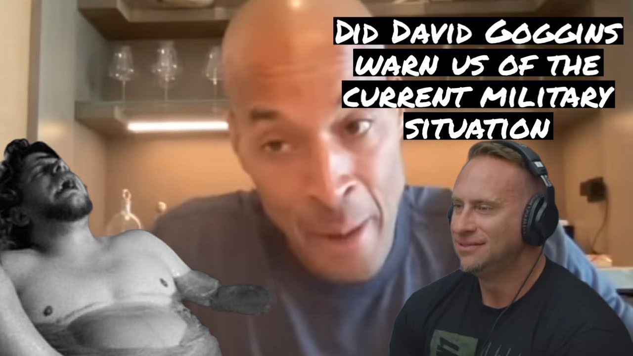 Did David Goggins warn us about the current military subtly