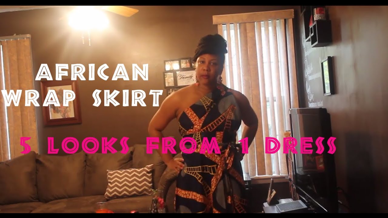 How to Wrap African Dresses: 5 Looks ...