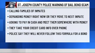 St. Joseph County police warn residents about ongoing bail bond scam calls