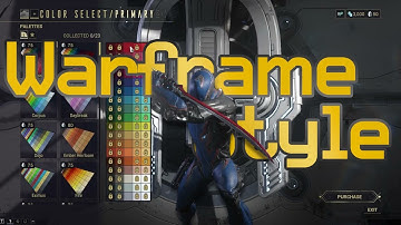 Warframe: Excalibur Customization Update! Getting Fresh for Vor