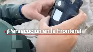 #ENVIVO | Patrulla fronteriza realiza PERSECUCIÓN contra migrantes con todo y helicóptero