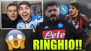 REAZIONE alle MIGLIORI GIOCATE e RISSE di GATTUSO!! GATTUSO al NAPOLI!!