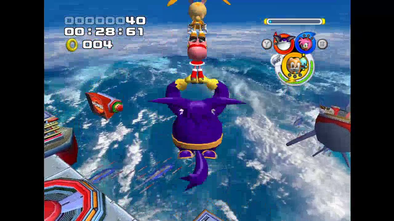 Sonic Heroes Egg Fleet T Rose Pc Youtube