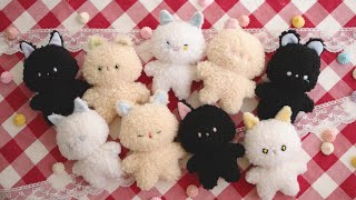 15cm 동물 솜인형 만들기 유과곰+송편냥 ✨ Making a 15cm animal cotton doll