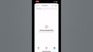 How to Change Default Download Location on iPhone Safari #shorts