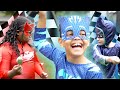 PJ Masks in Real Life: Catboy's Race and Rescue 🏁 PJ Masks
