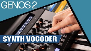 Yamaha Genos 2 Vocoder Demo