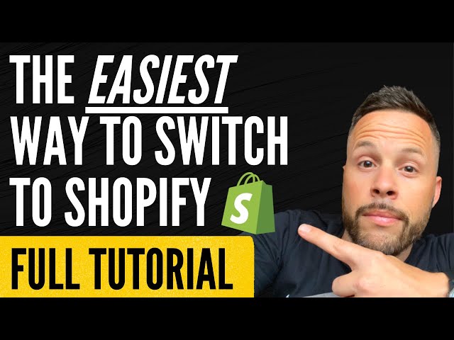 How To Move To Shopify From ANY Ecommerce Site IN MINUTES! 🔥