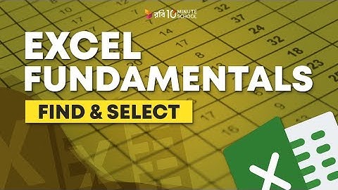 Find & Select | Microsoft Excel Course | Abtahi Iptesam