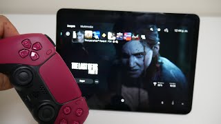 iPad Pro jugando Juegos PS5 Mira como funciona