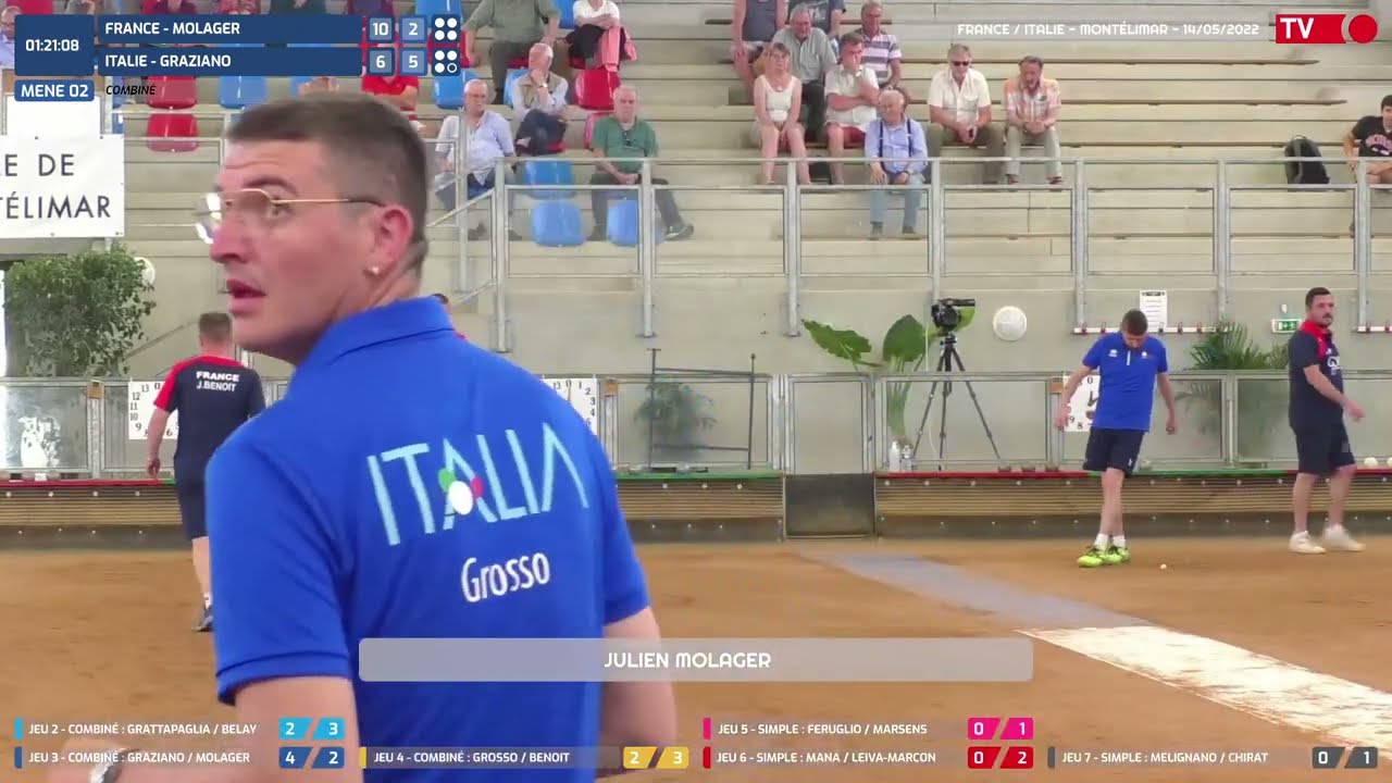 France  - Italie / Montélimar / Samedi 14 Mai