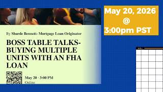 Purchase 2-4 Units Homes with FHA Lending🔥🔥🔥