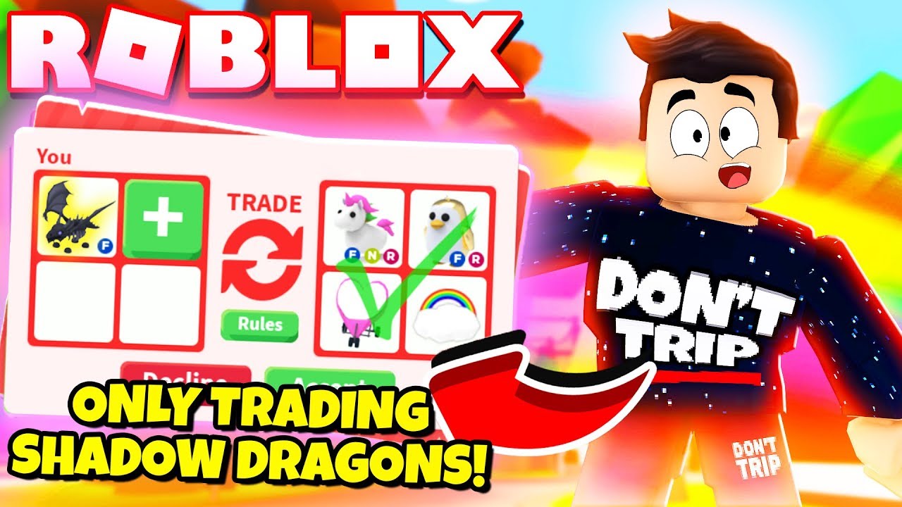 I Only Traded Shadow Dragons In Adopt Me New Adopt Me Halloween Update 2019 Roblox - details about roblox adopt me flyride artic reindeer read desc