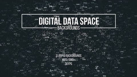 Digital Data Space | Motion Graphics - Videohive template