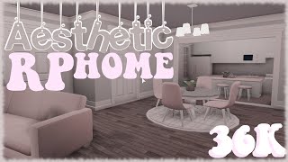 Aesthetic RP Home Interior 36K (ROBLOX BLOXBURG build)