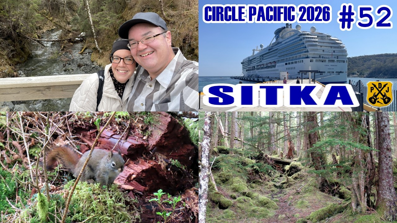 Sitka, Alaska - Starrigavan Fish Viewing Trail, Estuary Trail, Mosquito Cove - Circle Pacific Cruise