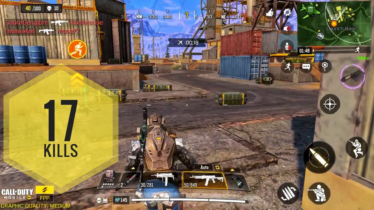 ENEMIES TOOK OVER LAUNCH BASE | COD MOBILE BATTLE ROYALE - YouTube