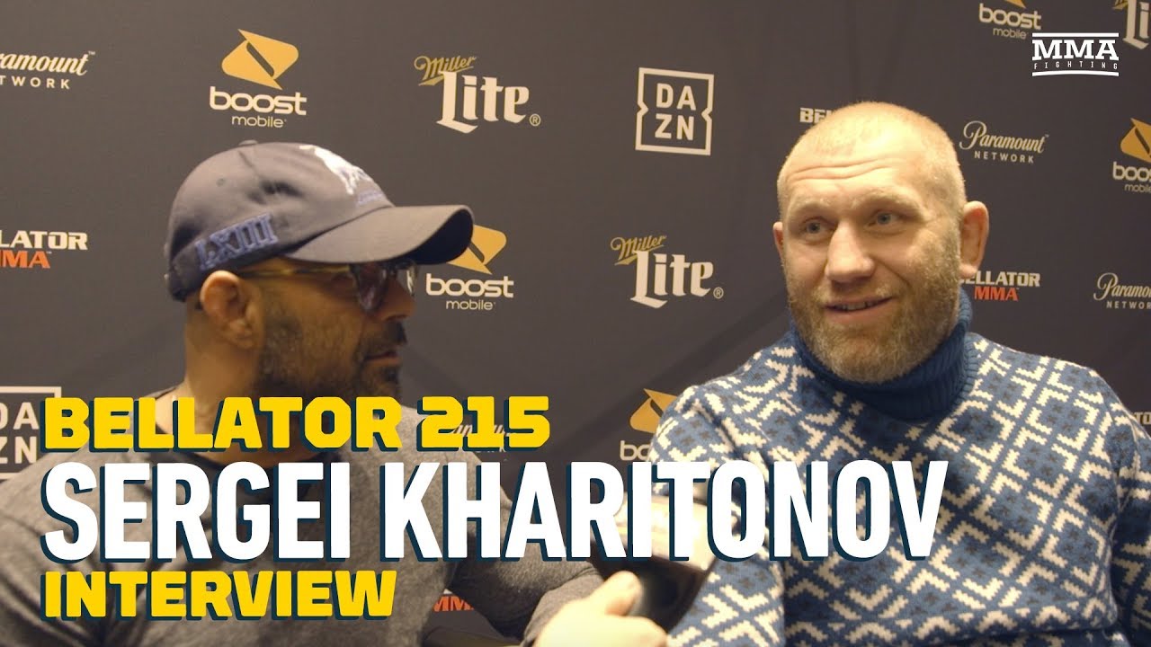 Bellator 215: Sergei Kharitonov Believes Fedor Emelianenko Has Two or Three Years of Fighting Left