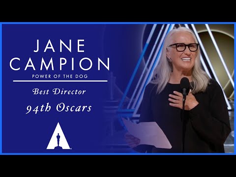 Jane Campion Wins Best Directing for 'The Power of the Dog' | 94th Oscars