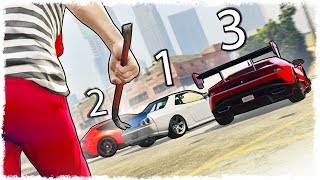 УГНАТЬ САМУЮ БЫСТРУЮ МАШИНУ ЗА 180 СЕК. В GTA ONLINE!!!