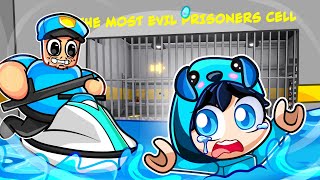 WATER BARRY'S PRISON RUN in Roblox (New Scary Obby #Roblox)