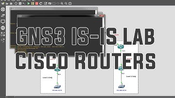 Cisco IS-IS GNS3 Lab
