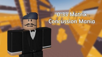 0:33 Matrix Concussion Mania | Roblox Arsenal