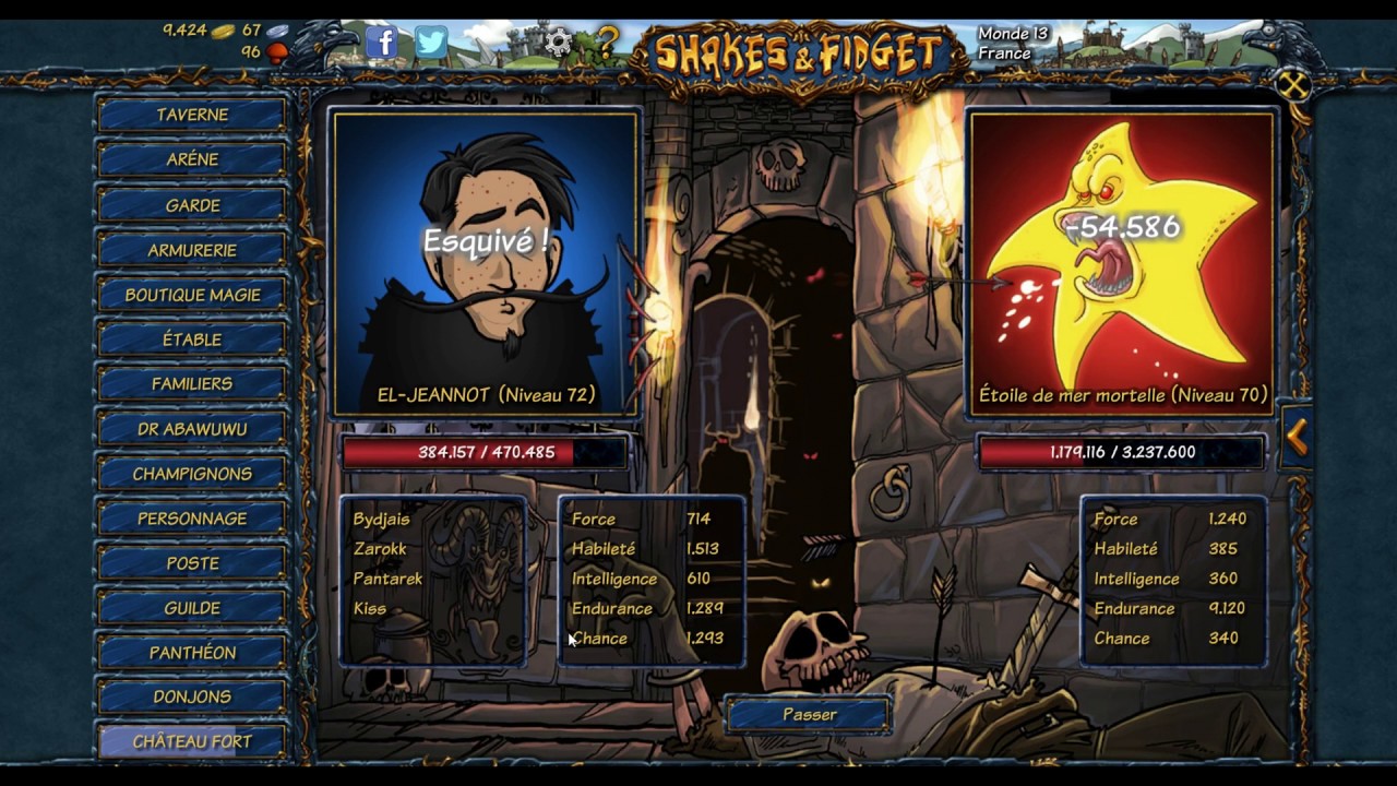 Shakes & Fidget - Raid 3/50 [ The new beginning ]