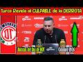 🔥👹 BOMBA! Turco MOHAMED Revela al CULPABLE de la DERROTA del TOLUCA vs Queretaro! REVELARON TODO