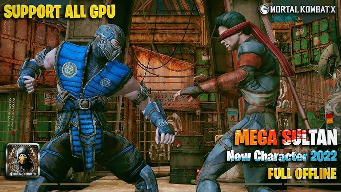 Mortal Kombat X Android Mali mega mod apk by: Akira Stronda somente offline  