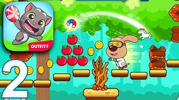 Talking Tom Candy Run - Levels 11-20 - Gameplay Part 2 (iOS Android)