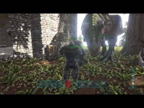 ARK: Survival Evolved Super Man Punch On Black Man.